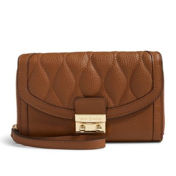 Vera Bradley Handbags - NWOT Vera Bradley Leather Ultimate Wristlet